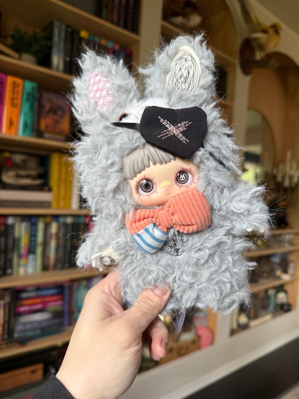 New with box Maymei dark forest, crazy Ada, Plush Grey bunny Doll